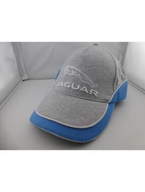 Jaguar Racing Cap Hat Grey Blue One Size Adjustable Officially Licensed C15
